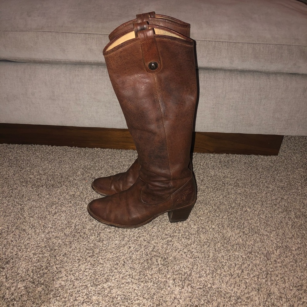 Frye Jackie Button Boots